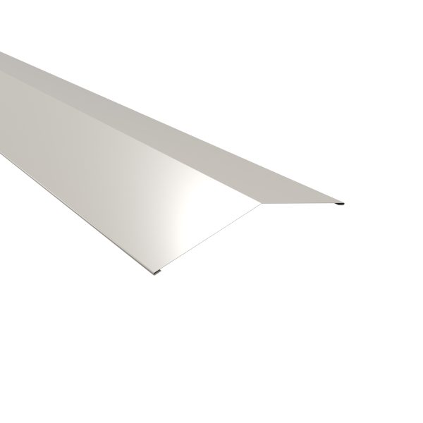 Firstblech, flach, 198x198 mm - 150° Stahl= 0,50 mm, 25µm Polyester/RSB