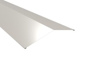 Firstblech, flach, 250x250 mm - 150° Stahl= 0,50 mm, 25µm Polyester/RSB