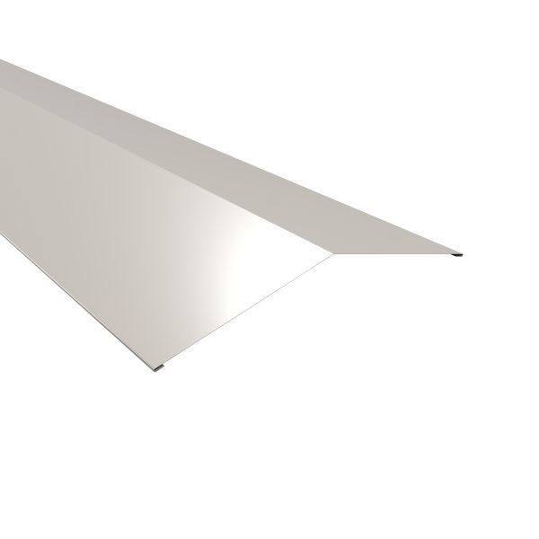 Firstblech, flach, 250x250 mm - 150° Stahl= 0,50 mm, 25µm Polyester/RSB