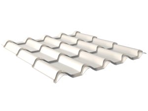Typ Europa, RAL 9010-reinweiß D=0,50 mm, 25µm Polyester/RSB