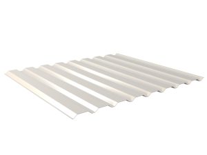 W-20/1100LA, RAL 9010-reinweiß D=0,50 mm, 25µm Polyester/RSB