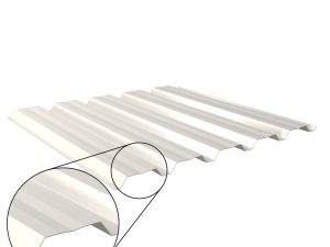 W-35/1035LAZ, RAL 9010-reinweiß D=0,50 mm, 25µm Polyester/RSB