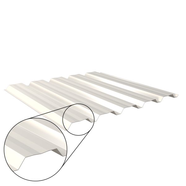 W-35/1035LAZ, RAL 9010-reinweiß D=0,50 mm, 25µm Polyester/RSB