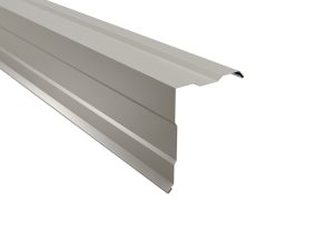 Ortgangwinkel, gesickt, 210x160 mm - 90° Stahl= 0,50 mm, 25µm Polyester/RSB