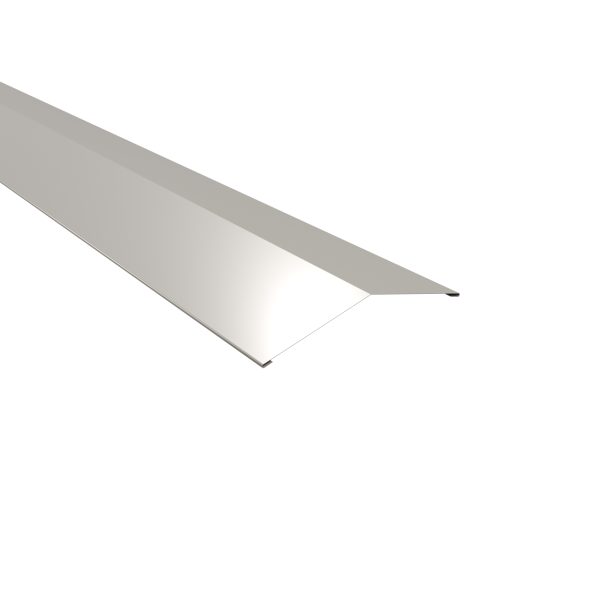 Firstblech, flach, 145x145 mm - 150° Stahl= 0,50 mm, 25µm Polyester/RSB