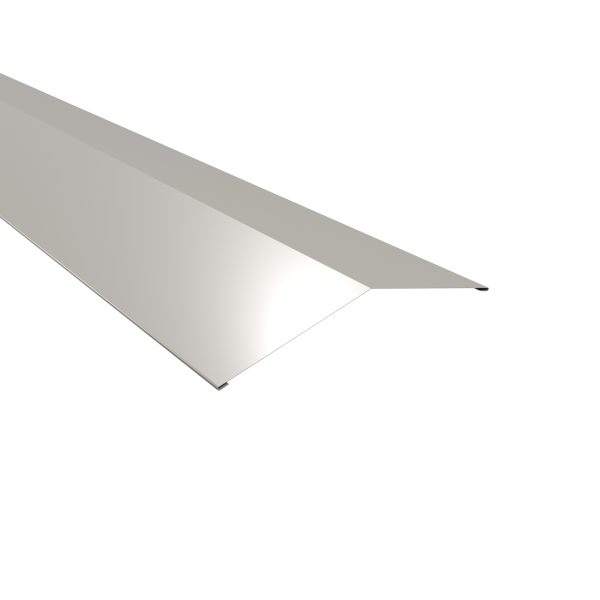 Firstblech, flach, 198x198 mm - 150° Stahl= 0,50 mm, 25µm Polyester/RSB