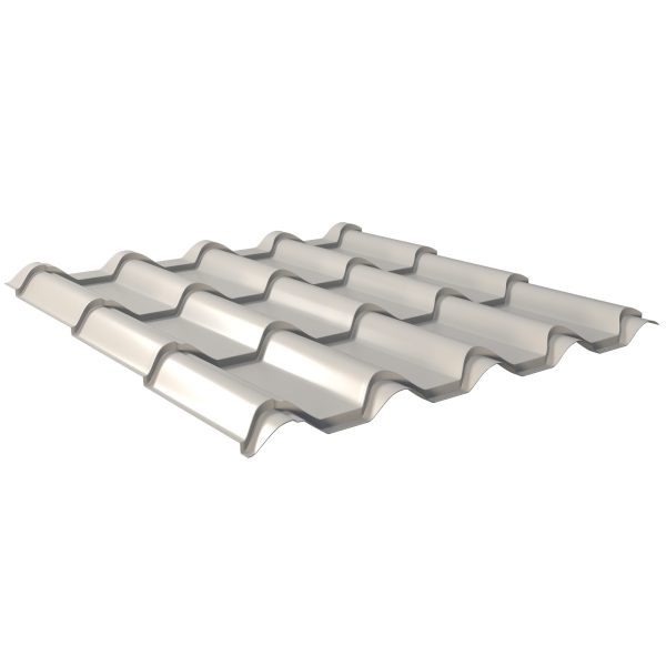 Typ Europa, RAL 9002-grauweiß D=0,50 mm, 25µm Polyester/RSB