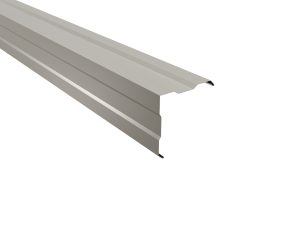 Außenecke, gesickt, 150x150 mm - 90° Stahl= 0,50 mm, 25µm Polyester/RSB