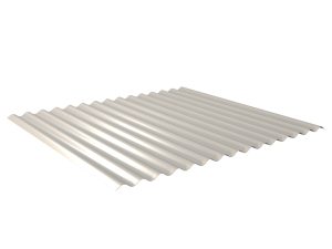 W-1/1064LA, RAL 9002-grauweiß Profil 76/18-Sinus, D=0,50 mm, 25µm Polyester/RSB