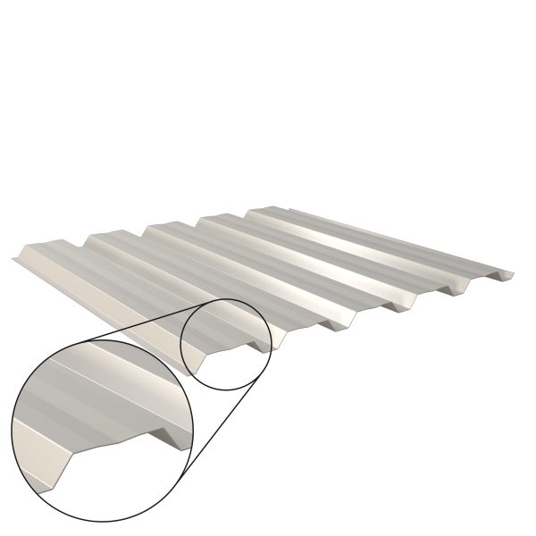 W-35/1035LAZ, RAL 9002-grauweiß D=0,50 mm, 25µm Polyester/RSB