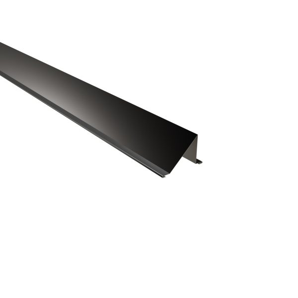 Schneefangbleche, 20x105x75x20x2000 mm Stahl= 0,50 mm, 25µm Polyester/RSB