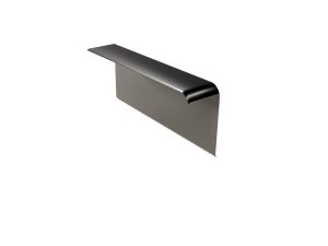 Ortgangwinkel Typ 2 Anfang rechts Stahl= 0,50 mm, 25µm Polyester/RSB