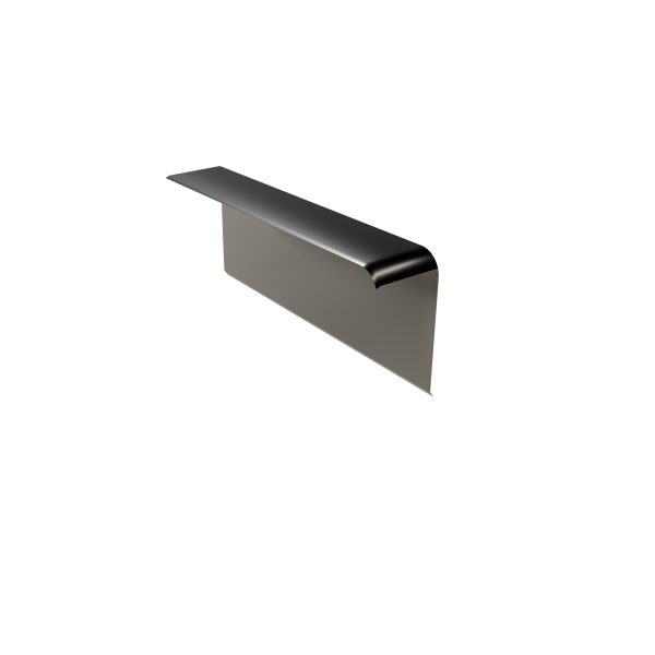 Ortgangwinkel Typ 2 rechts Stahl= 0,50 mm, 25µm Polyester/RSB