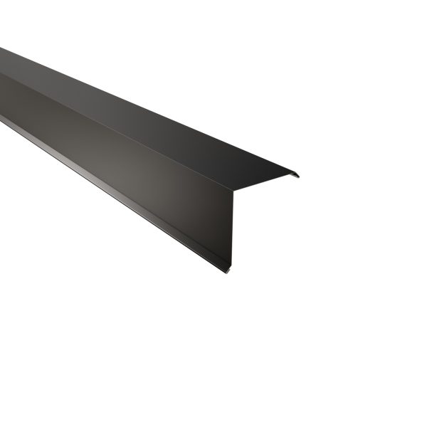 Ortgangwinkel, 130x130 mm - 90° Stahl= 0,50 mm, 25µm Polyester/RSB