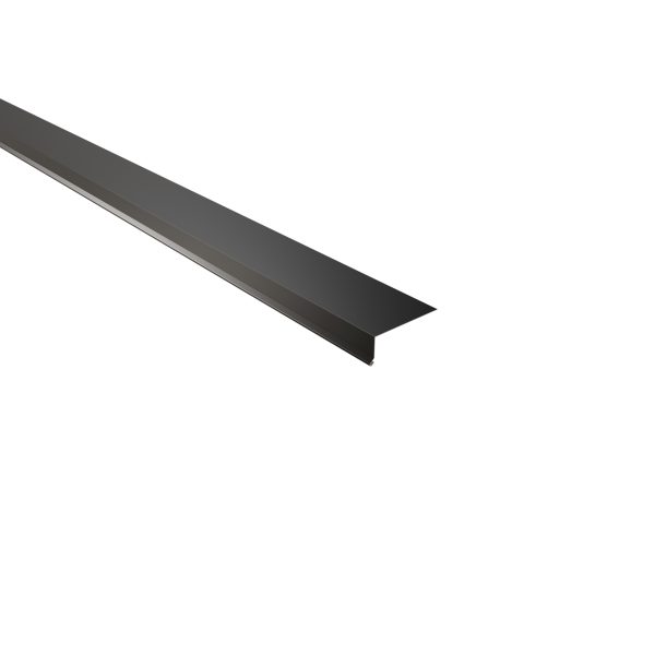 Traufenblech, 30x80 mm - 95° Stahl= 0,50 mm, 25µm Polyester/RSB