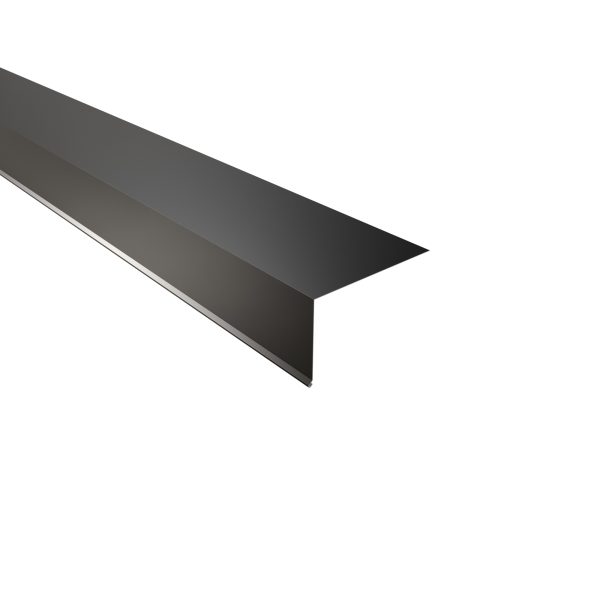Traufenblech, 100x160 mm - 95° Stahl= 0,50 mm, 25µm Polyester/RSB