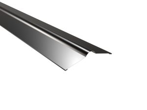 Firstbleche, flach, 140x140 mm 25µm Polyester, RAL 9005-tiefschwarz