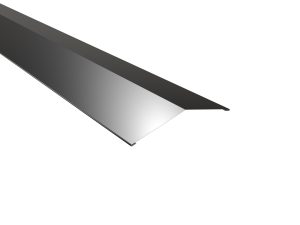 Firstblech, flach, 145x145 mm - 150° Stahl= 0,50 mm, 25µm Polyester/RSB