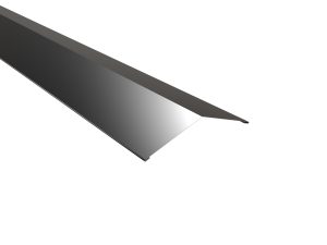 Firstblech, flach, 145x145 mm - 140° Stahl= 0,50 mm, 25µm Polyester/RSB