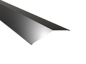 Firstblech, flach, 198x198 mm - 150° Stahl= 0,50 mm, 25µm Polyester/RSB