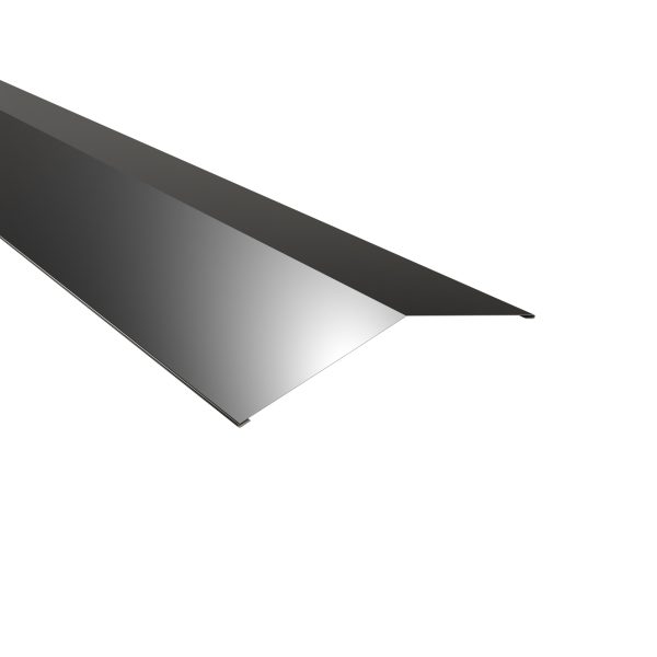 Firstblech, flach, 198x198 mm - 150° Stahl= 0,50 mm, 25µm Polyester/RSB