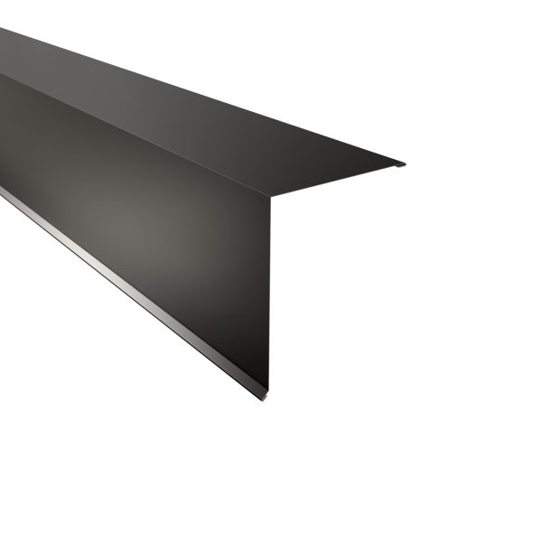 Pultabschluß, 250x200 mm - 90° Stahl= 0,50 mm, 25µm Polyester/RSB