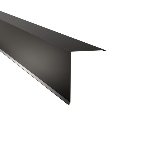 Pultabschluß, 250x200 mm - 80° Stahl= 0,50 mm, 25µm Polyester/RSB