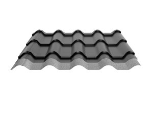 Typ Europal, RAL 9005-tiefschwarz D=0,50 mm, 25µm Polyester/RSB