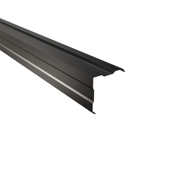 Außenecke, gesickt, 150x150 mm - 90° Stahl= 0,50 mm, 25µm Polyester/RSB
