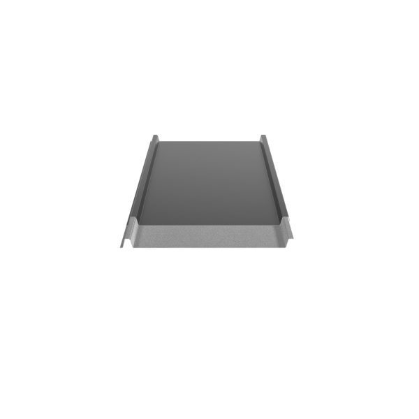 W-33/500LEV, RAL 9005-tiefschwarz D=0,50 mm, 25µm Polyester/RSB