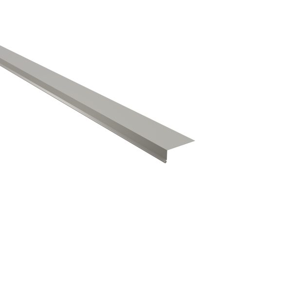 Traufenblech, 30x80 mm - 90° Stahl= 0,50 mm, 25µm Polyester/RSB