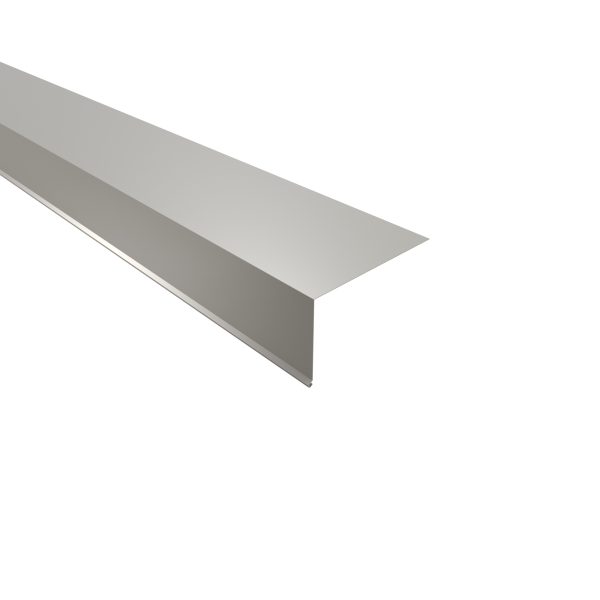 Traufenblech, 100x160 mm - 100° Stahl= 0,50 mm, 25µm Polyester/RSB