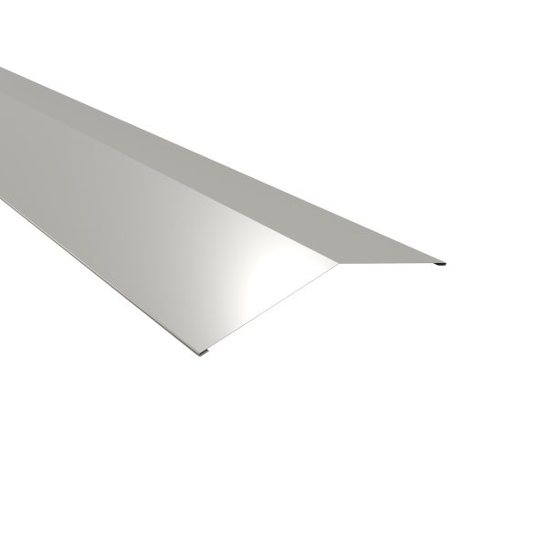 Firstblech, flach, 198x198 mm - 150° Stahl= 0,50 mm, 25µm Polyester/RSB