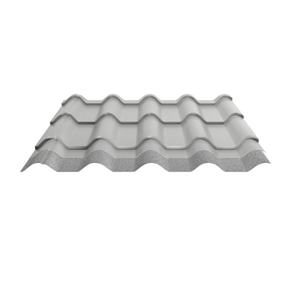 Typ Europal, RAL 9006-weißaluminium D=0,50 mm, 25µm Polyester/RSB