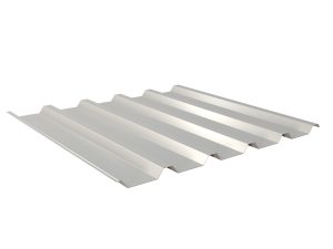 W-35/1035LR, RAL 9006-weißaluminium D=0,50 mm, 25µm Polyester/RSB