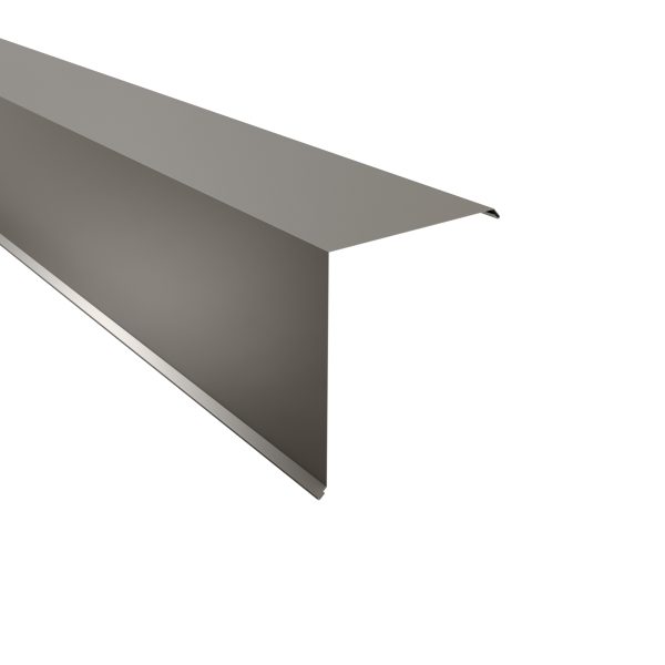 Ortgangwinkel, 250x210 mm - 90° Stahl= 0,50 mm, 25µm Polyester/RSB