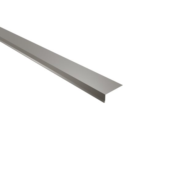 Traufenblech, 30x80 mm - 100° Stahl= 0,50 mm, 25µm Polyester/RSB