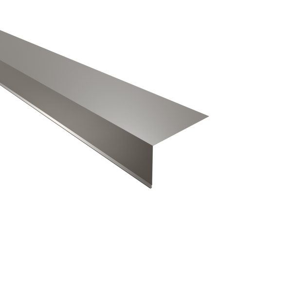 Traufenblech, 100x160 mm - 100° Stahl= 0,50 mm, 25µm Polyester/RSB