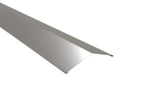 Firstblech, flach, 145x145 mm - 140° Stahl= 0,50 mm, 25µm Polyester/RSB