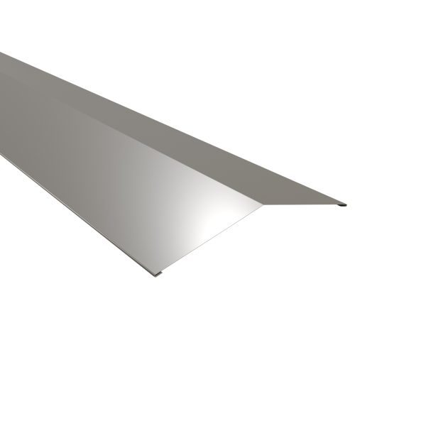 Firstblech, flach, 198x198 mm - 150° Stahl= 0,50 mm, 25µm Polyester/RSB