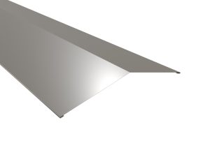 Firstblech, flach, 250x250 mm - 150° Stahl= 0,50 mm, 25µm Polyester/RSB