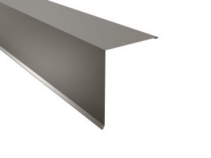 Pultabschluß, 250x200 mm - 90° Stahl= 0,50 mm, 25µm Polyester/RSB