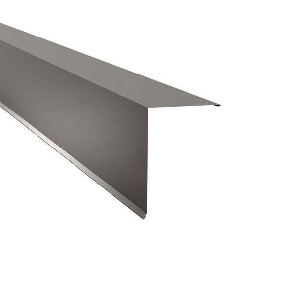 Pultabschluß, 250x200 mm - 80° Stahl= 0,50 mm, 25µm Polyester/RSB