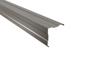 Außenecke, gesickt, 150x150 mm - 90° Stahl= 0,50 mm, 25µm Polyester/RSB