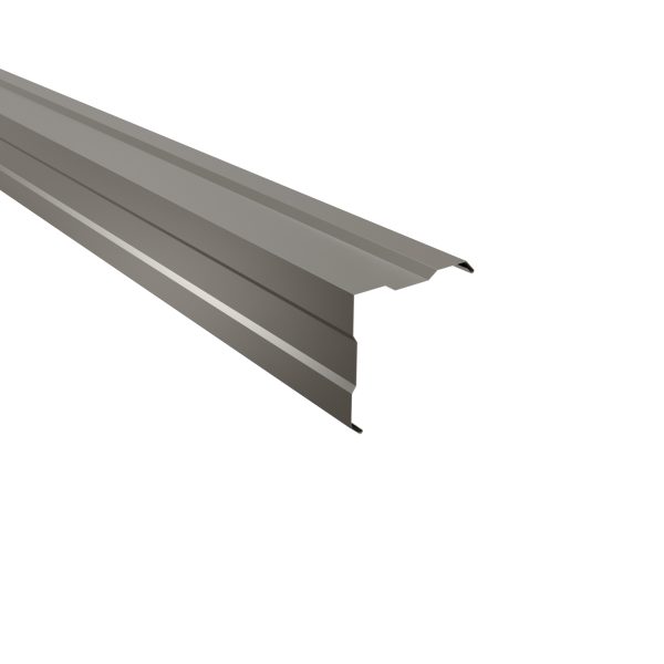 Außenecke, gesickt, 150x150 mm - 90° Stahl= 0,50 mm, 25µm Polyester/RSB