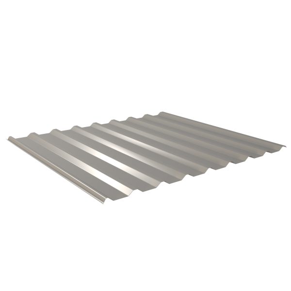 W-20/1100LR, RAL 9007-graualuminium D=0,50 mm, 25µm Polyester/RSB