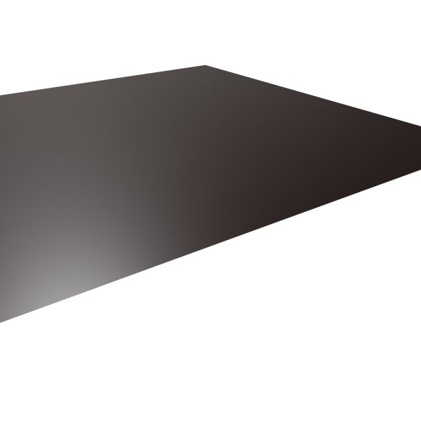 Flachbleche, RAL 8017-schokoladenbraun D=0,63 mm, 25µm Polyester/RSB, mit Schutzfolie