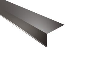Traufenblech, 100x160 mm - 100° Stahl= 0,63 mm, 25µm Polyester/RSB