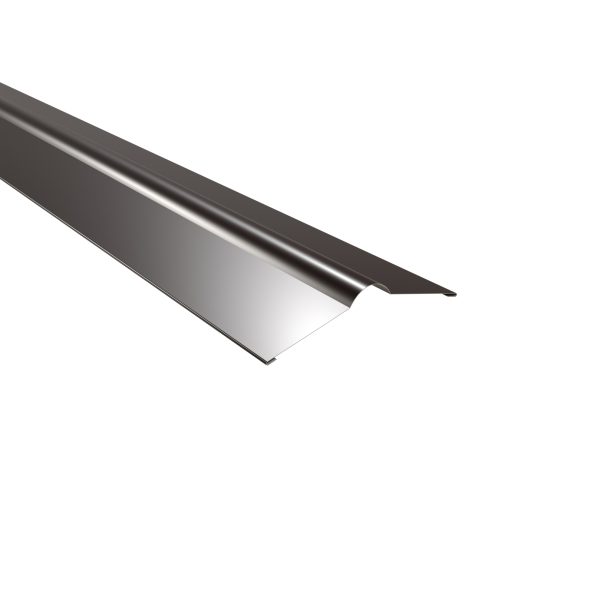 Firstbleche, flach, 140x140 mm - 150° Stahl= 0,63 mm, 25µm Polyester/RSB