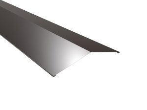 Firstblech, flach, 198x198 mm - 150° Stahl= 0,63 mm, 25µm Polyester/RSB
